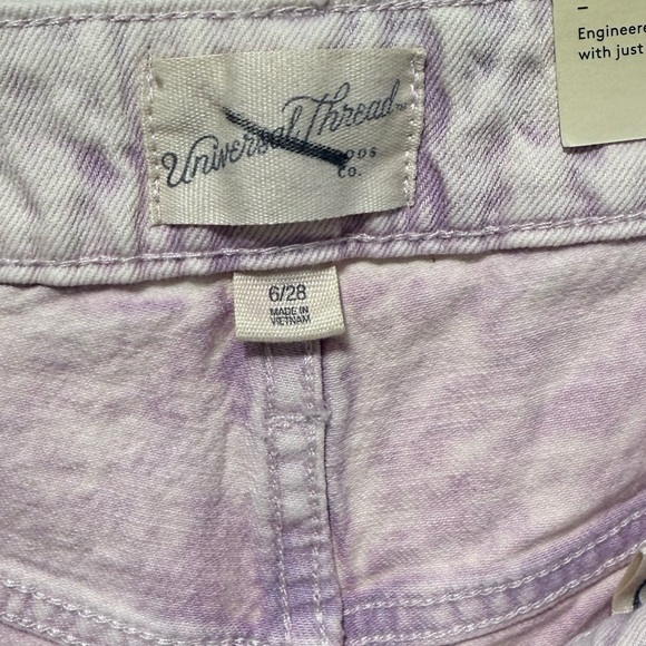 Universal Thread Lavender Jean Shorts - Picture 5 of 10